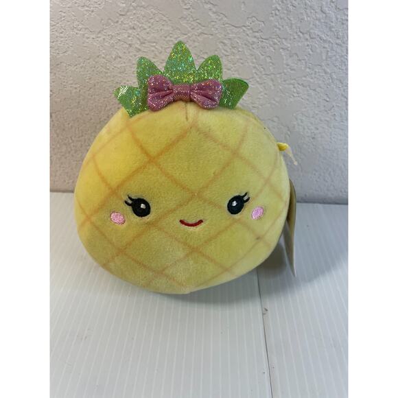 Squishmallows Lulu the Pineapple 5" inch Scented Plush Toy Kellytoy NWT - Picture 10 of 13